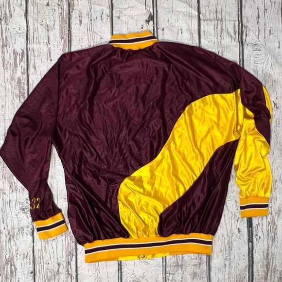 Vintage High School Basketball 1990s Warmup Sports Jersey Button Up - Picture 5 of 7